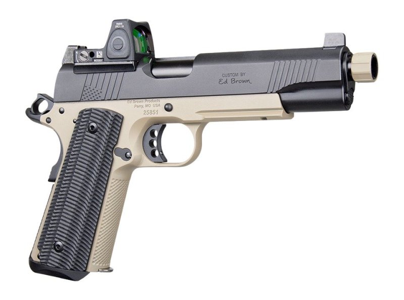 EDBROWN SF-SOCOM SPC FRCS SOCOM G4 FDE/BLK S/S