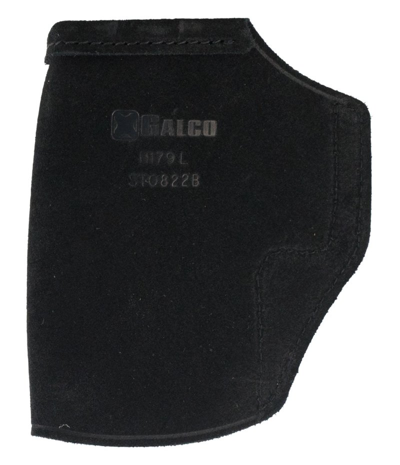 Galco STO822B Stow-N-Go IWB Holster Black Leather Right Hand 1.75" Belt
