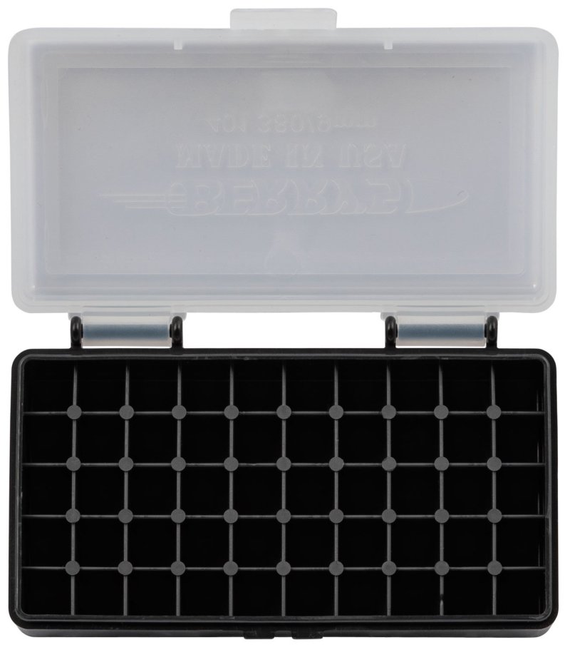 Berry's Mfg 401 Ammo Box 50Rd Clear/Black