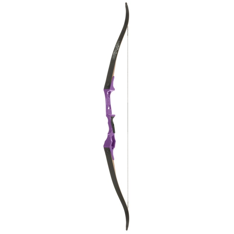 Fin-Finder Bank Runner Bowfishing Recurve 58in 20lb RH Purple