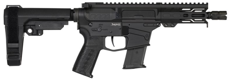 CMMG 57A2E0FAB Banshee MK57 Pistol 5.7x28mm 5" Barrel Armor Black