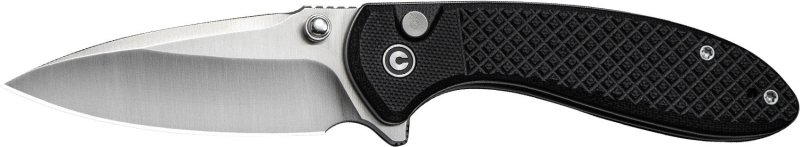 Civivi Faegar 3 In Drop Point Black G10 Ceramic Ball Bearing Pivot