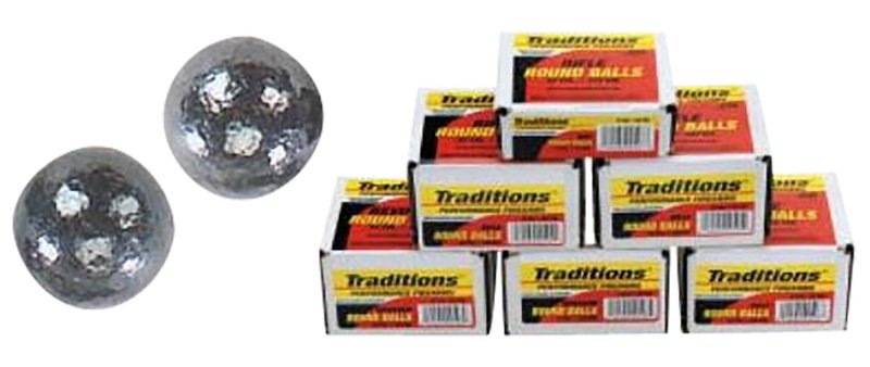 Traditions .50 cal Swaged Round Balls 20 pk.