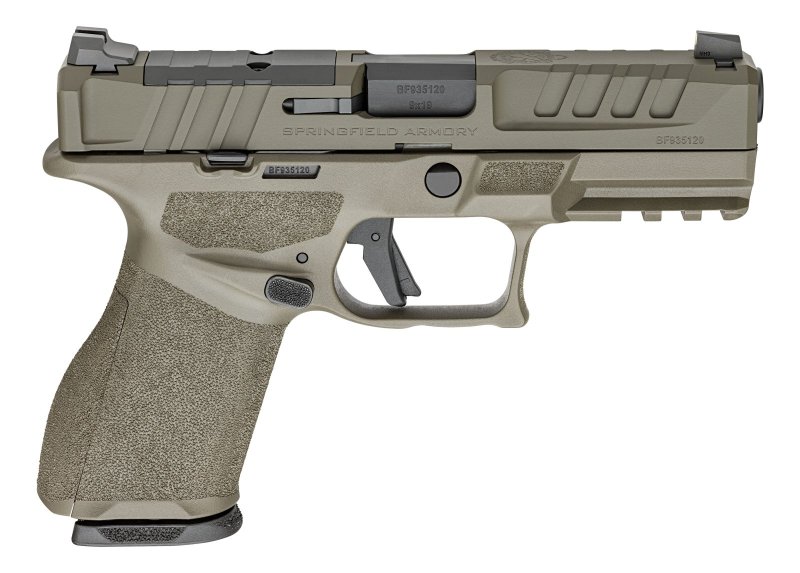 Springfield ARMORY Echelon 9mm 4.5in 2x15rd OD Green Pistol (EC9459G-U-15)