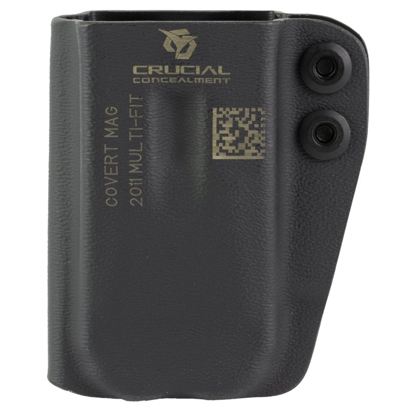 Crucial Concealment 1262 Covert Mag Pouch IWB Kydex Ambidextrous Black