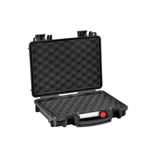 EXPLORER CASE RED3005.BCV Double Pistol Case Black Convoluted Foam 13.5 In