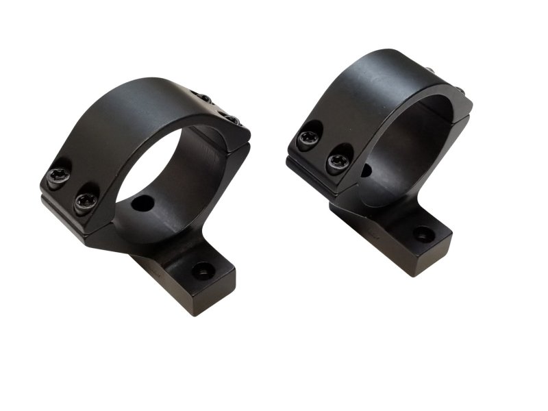 Talley B940719 Scope Mount/Ring Combo 1" Medium Black Aluminum AB3