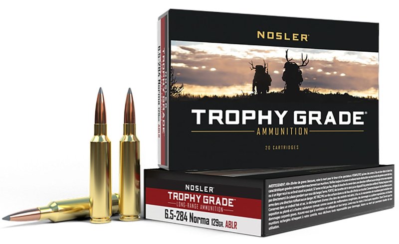 Nosler Trophy Grade Long Range 6.5mmx284 Norma 129 gr 60128