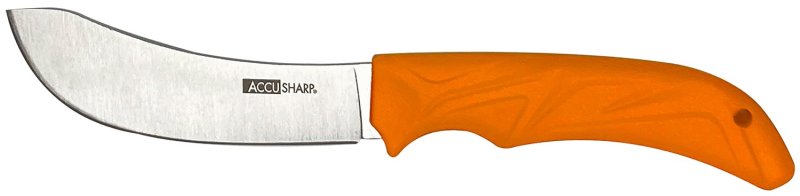 AccuSharp 732C Butcher Knife 4" Stainless Steel Blade Orange Grip