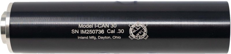 MKS ILMICAN9MM 9mm Threaded Black Tactical Suppressor