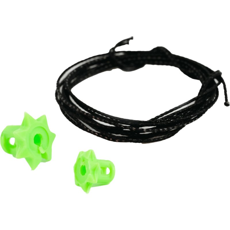 Bowmar Recurve Nose Button Green 2 pc. Small/Large