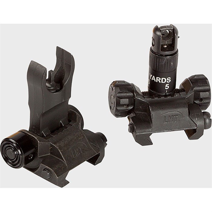 Lewis Machine & Tool L8BUIS308 AR-308 Imperial BUIS Sight Set Black
