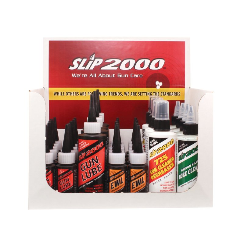 Slip 2000 60032 36-Piece Counter Display with Lubricants & Cleaners