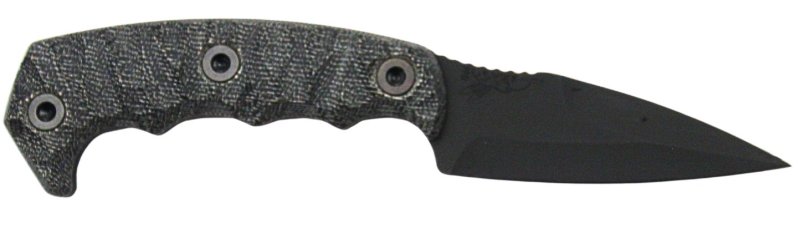 HALF FACE BLADES HUM3 BCM ABC 3in S45VN Armor Black Micarta