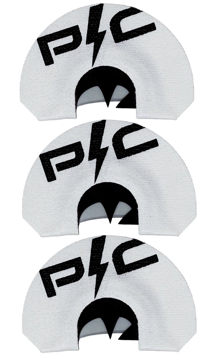 Power Calls 24256 Diaphragm Turkey Call Black/White Yelps Sounds
