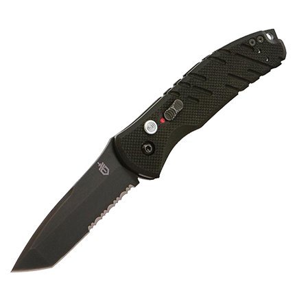 GERBER Propel Auto 420C Blade Black G-10 Handle 30-000842