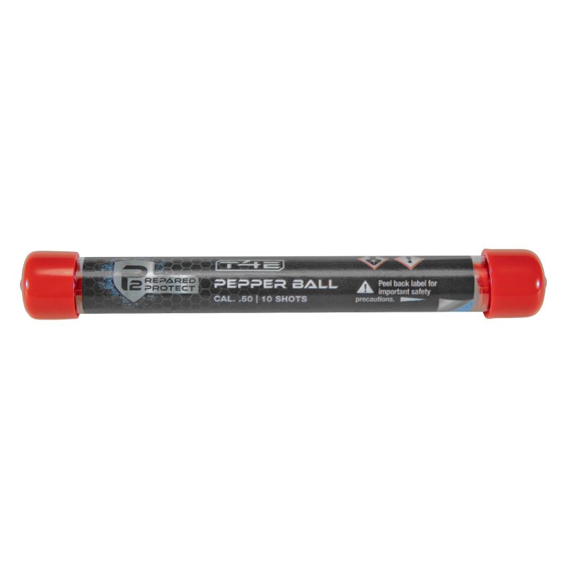RWS/Umarex 2292301 T4E 50 Caliber Pepperballs 10-Pack Red/White