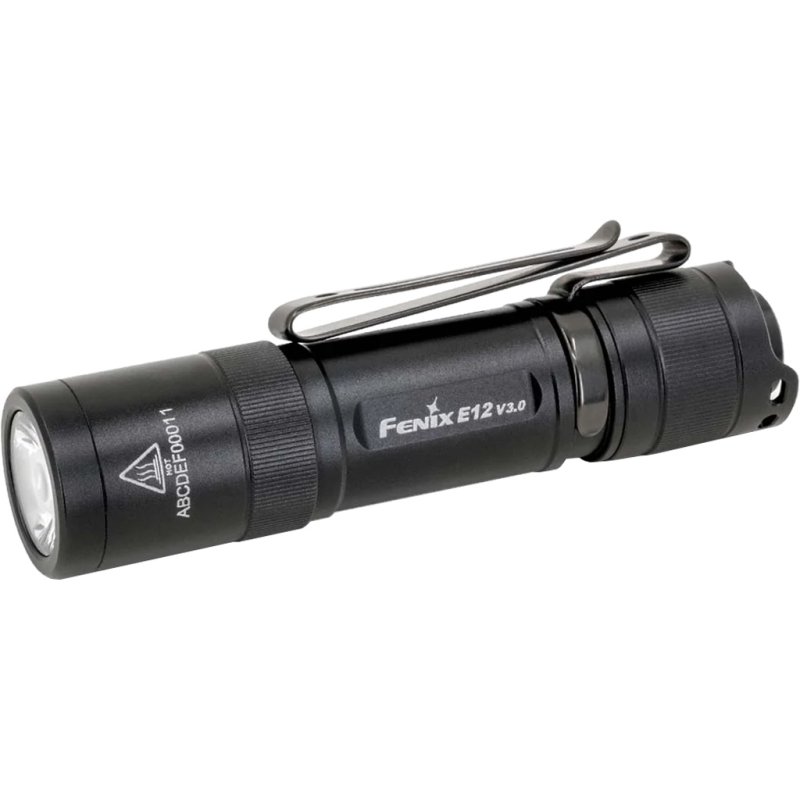 Fenix FX-E12V3 200 Lumen EDC Flashlight 3 Modes IP68 Magnetic Tail