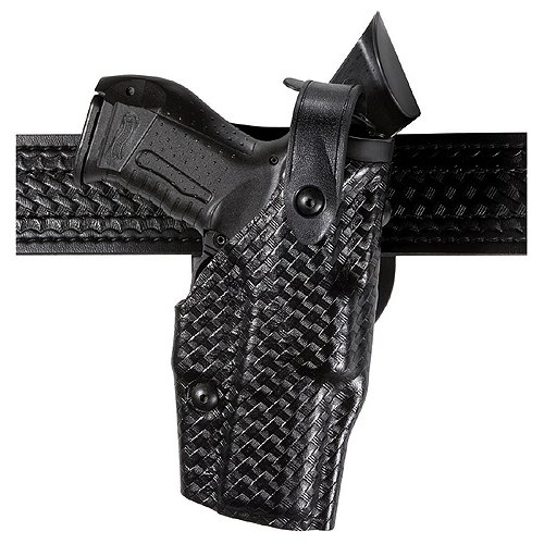 Model 6360 ALS/SLS Mid-Ride, Level III Retention Duty Holster for Sig Sauer P220R w/ Light