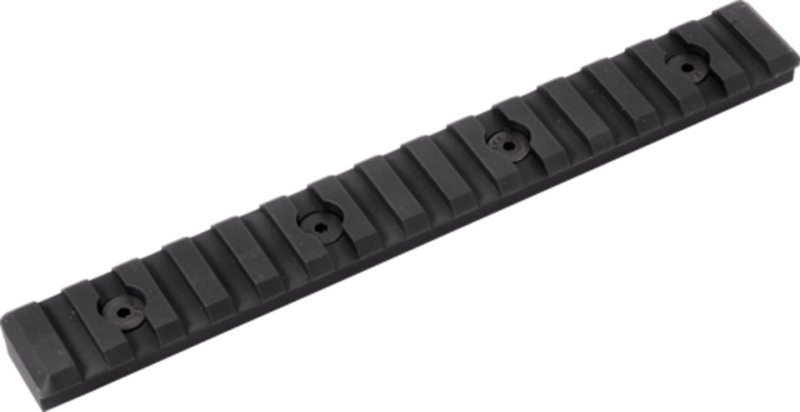 Timber Creek Outdoors M15SPRBL M-LOK 15 Slot Picatinny Rail Black Anodized