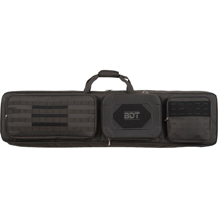 Bulldog BDT74-38B Double Suppressor Tac Rifle Range Bag 38 In Blk