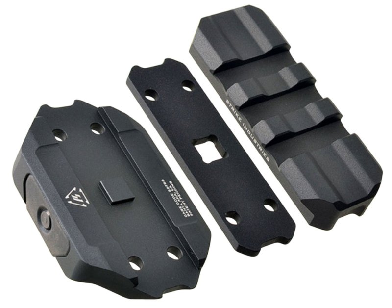 Strike Industries R.E.X. Riser Black Anodized 6061-T6 Aluminum