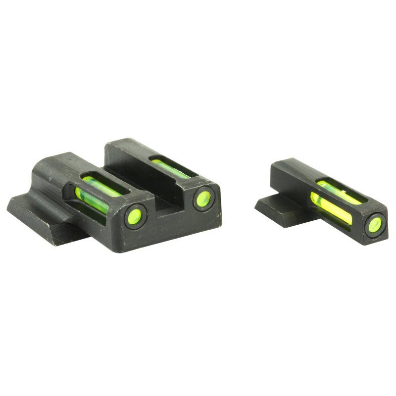 HiViz MPSN321 LiteWave H3 Tritium/Fiber Optic Sight Set for S&W Shield