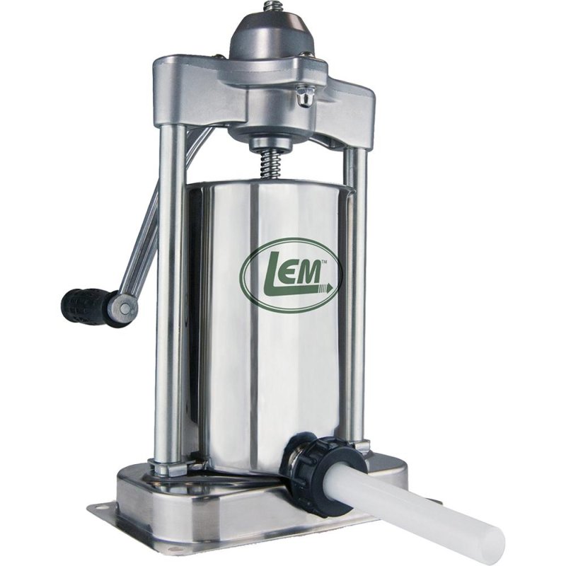 LEM Mighty Bite Sausage Stuffer 1607, 15lb Capacity, Stainless Steel