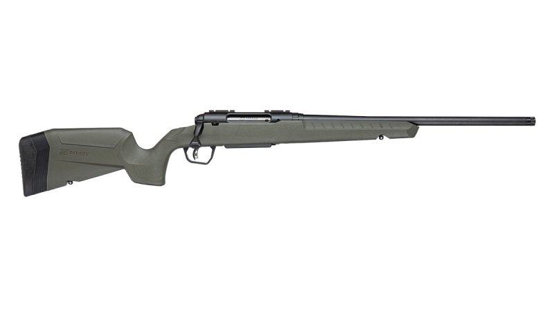 SAVAGE AXIS 2 GREEN 243 Win 4rd Magazine (1) 22'' Threaded Barrel 4rd