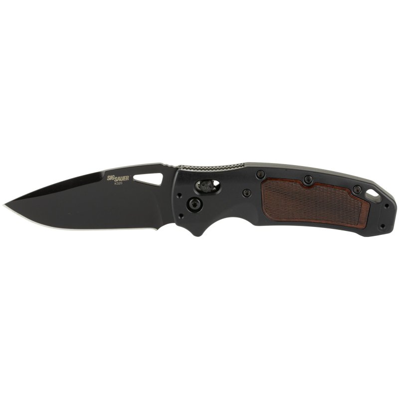Hogue 36377 SIG K320 AXG 3.5" Blade Able Lock Drop Point Folder Black