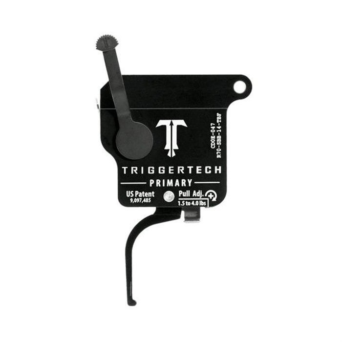 TriggerTech R70-SBB-14-TBF Remington 700 Primary Trigger Flat Black