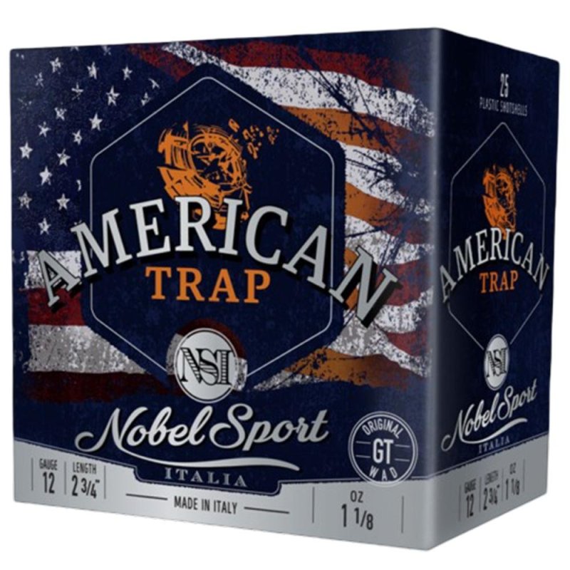 Eurosports Nobel Target 12ga 2-3/4 In 1-1/8oz 1145fps #7.5 25ct