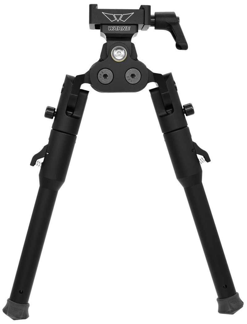 Warne Skyline Pro Bipod 7922M ARCA Head Lite Legs Black Anodized