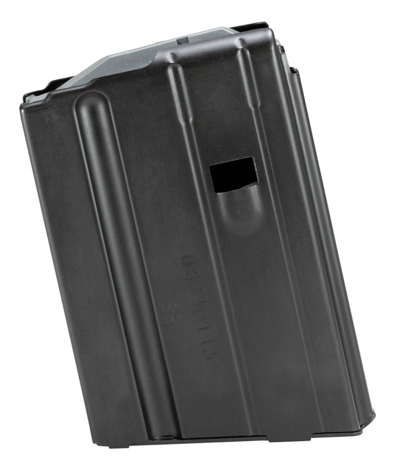 DURAMAG AR-15 Magazine 6.8mm 10Rd Matte Black/Grey Follower