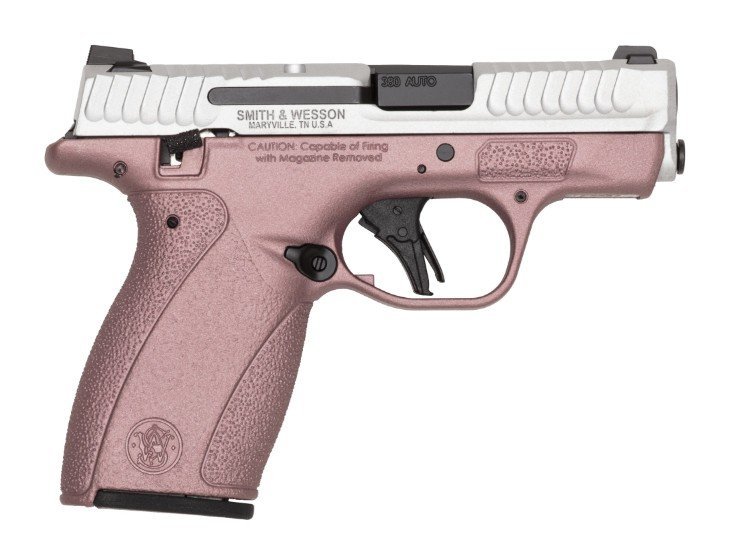S&W M&P Bodyguard 2.0 380 Auto 2.75 In 10-12 Rounds Blush/Silver