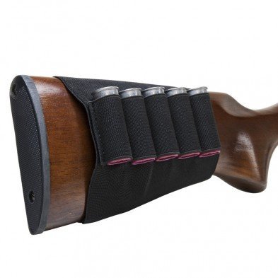NcStar Vism Shotgun Stock Shell Pouch Black CVSSG2994B