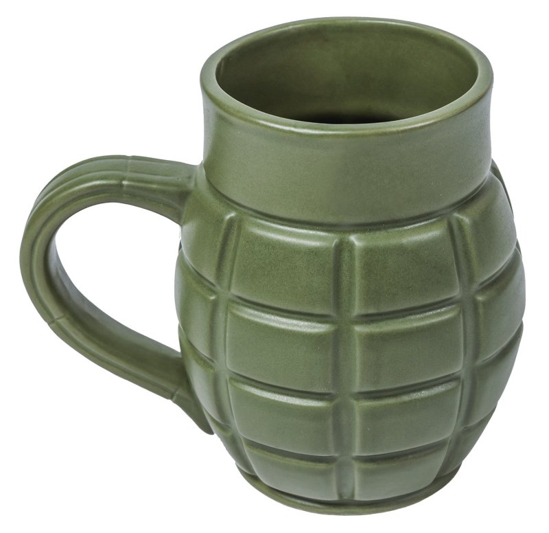 Camp Chef Caliber Gourmet Green Ceramic Grenade Mug CBGM1043