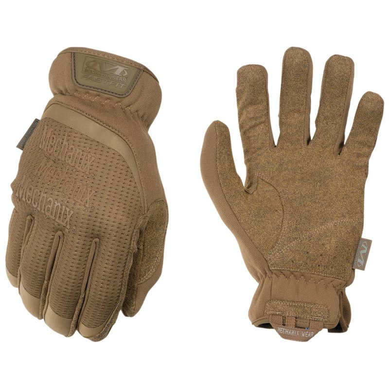 Mechanix Wear FFTAB-72-008 FastFit Small Coyote Touchscreen Gloves