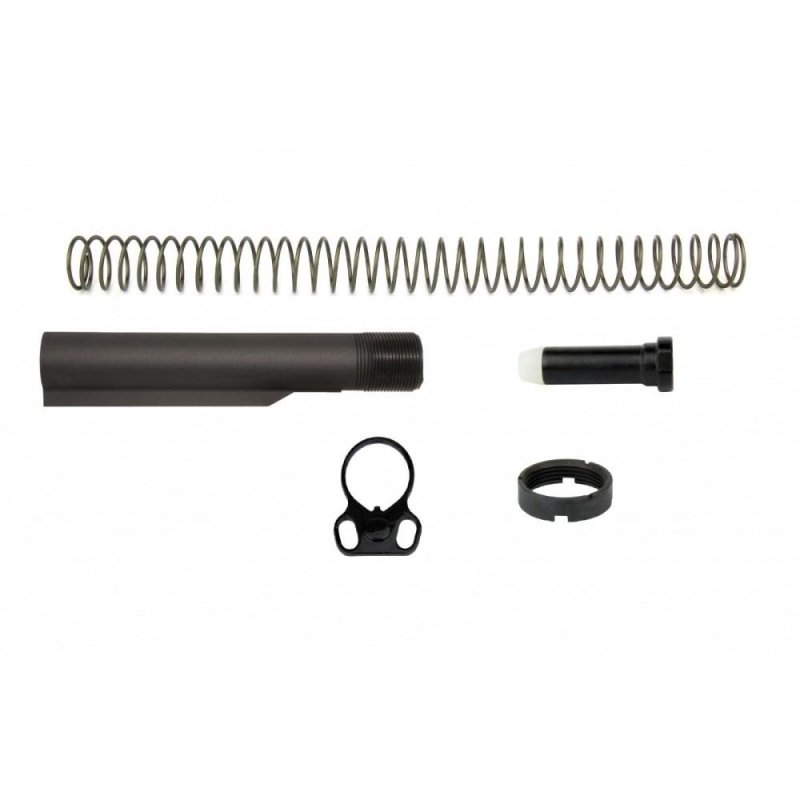 TacFire MAR047-308-B AR-10 Buffer Tube Kit .308 Mil-Spec 6-Position