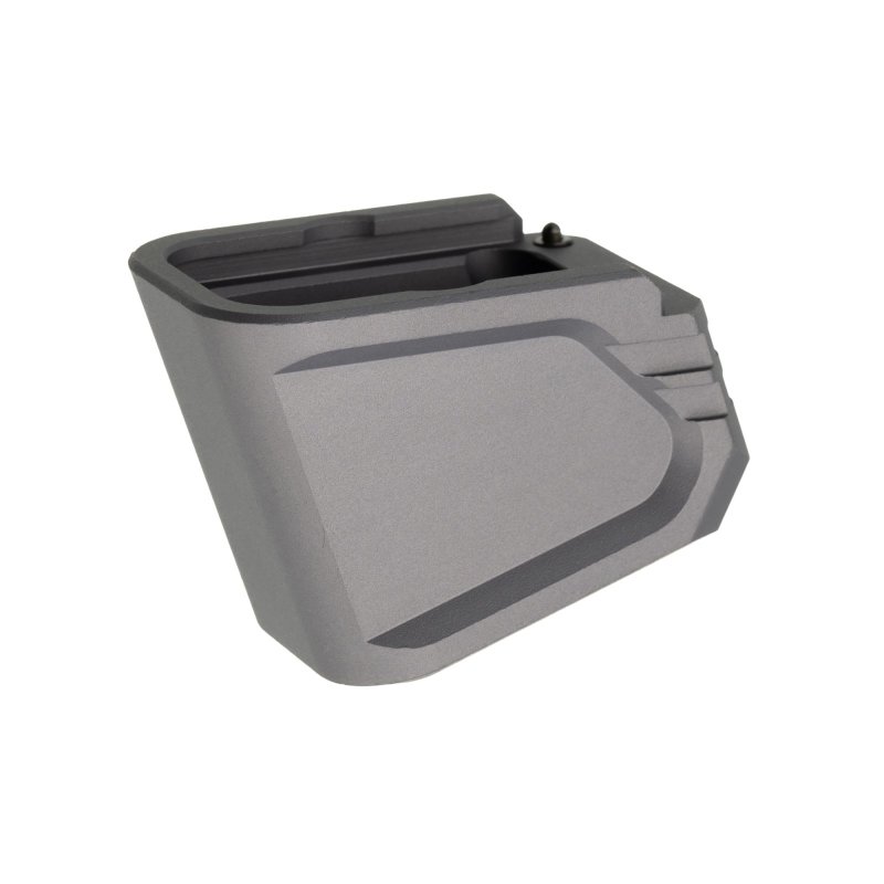 Tyrant CNC TD-G19MAGEX-G Glock 19/23/26 Magazine Extension +5 Rd Aluminum
