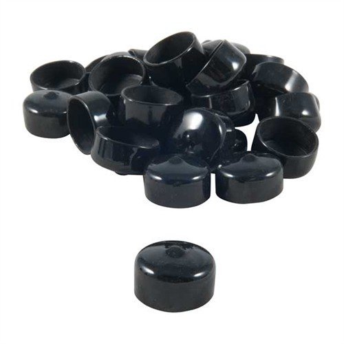 Brownells 1" (2.5CM) BLACK VINYL TUBE CAP 100 PACK