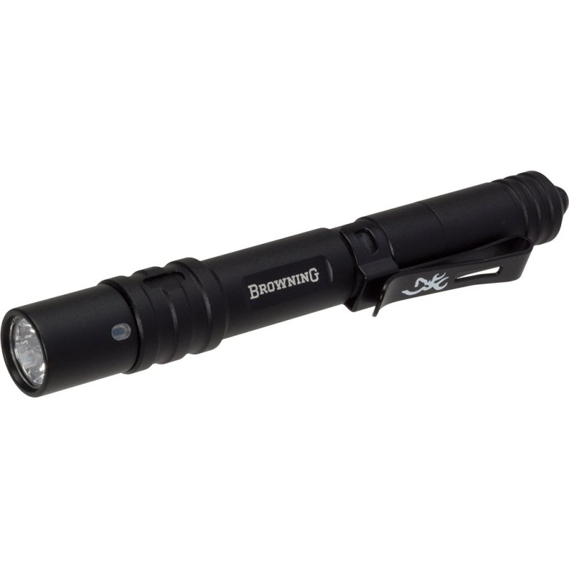 Browning Microblast USB Rechargeable Pen Light - High/Low Modes, 320mAh Battery, 20-160 Lumens