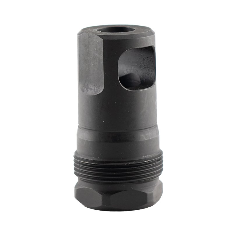 Rearden 10007 0.375 Cal 5/8-24 Thread Black Muzzle Brake