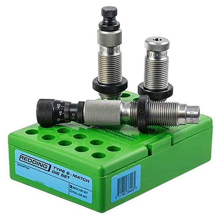 Redding 38319 Type S Match Bushing Neck Die Set 6mm PPC