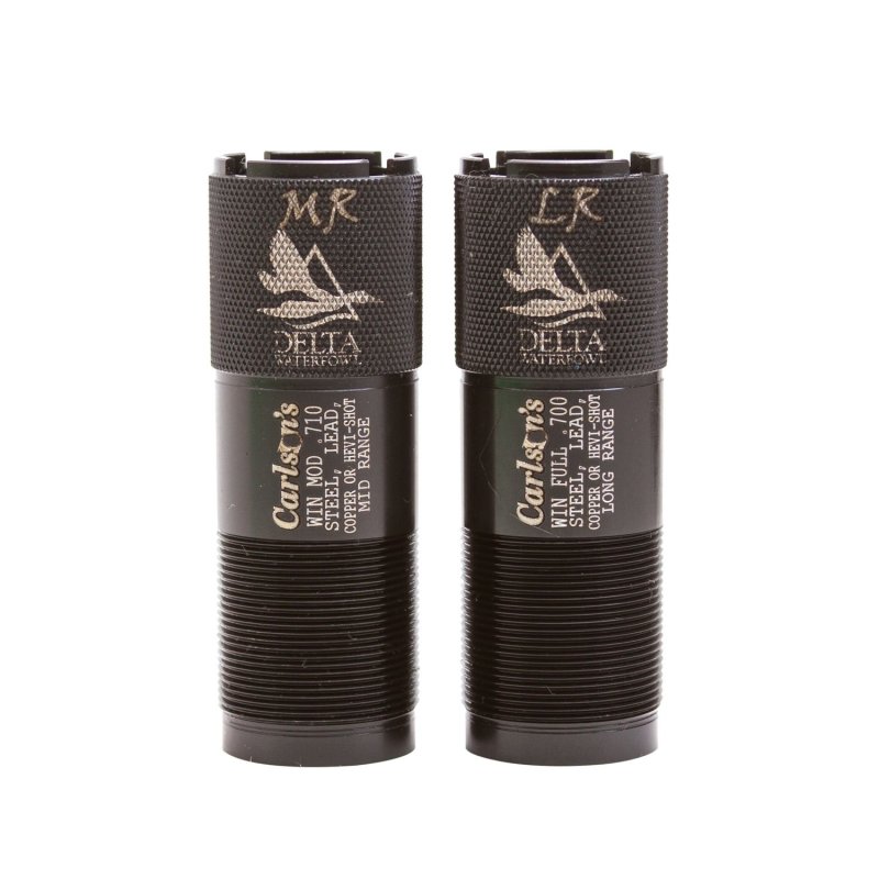 Carlsons Delta Waterfowl 12Ga 2-Pack MR & LR Winchester Choke Tubes (07470)