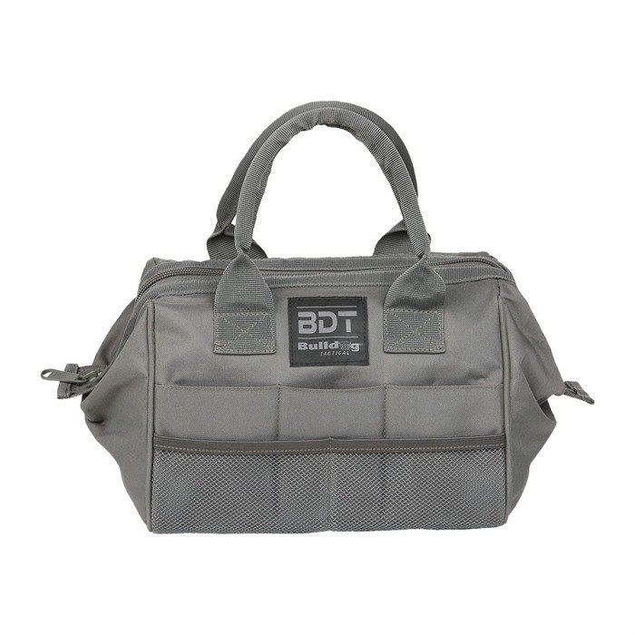 Bulldog BDT405SG Tactical Ammo & Accessory Bag, Seal Gray, 18 Pockets
