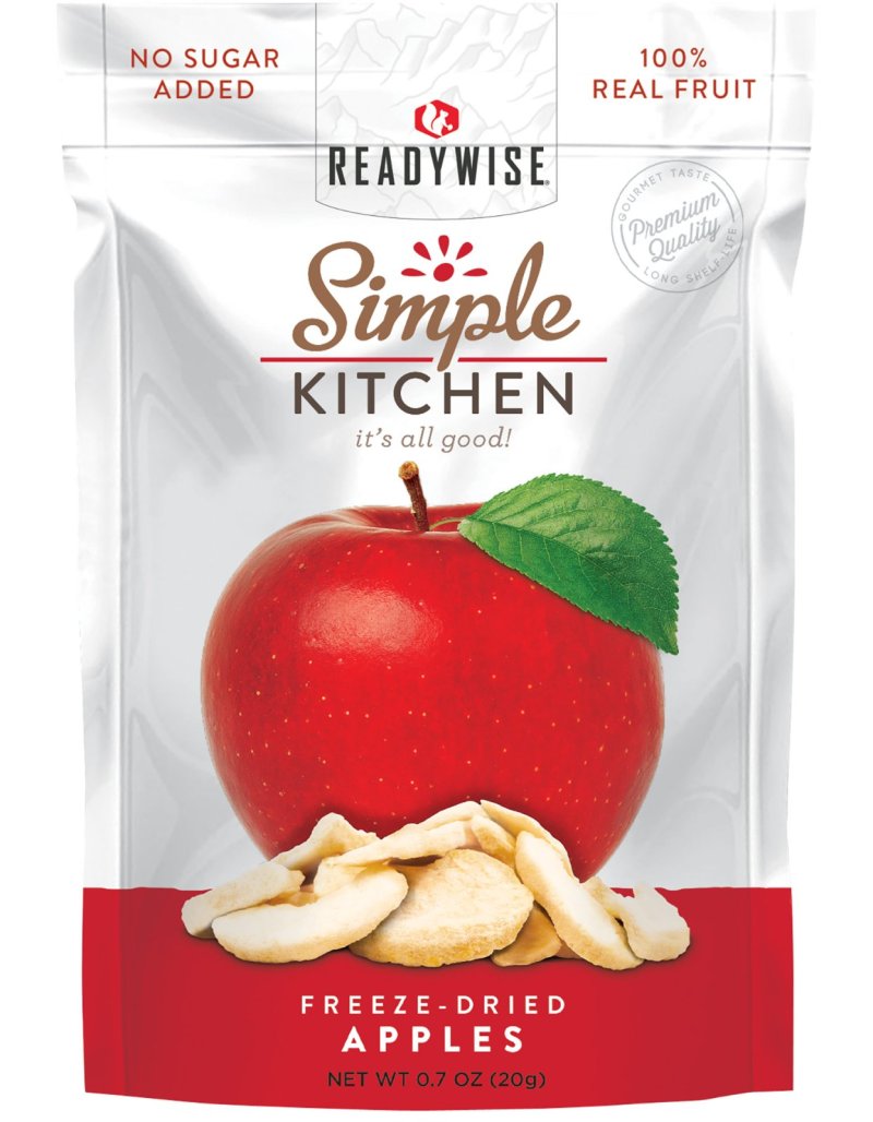 ReadyWise SK05910 Simple Kitchen Freeze-Dried Sweet Apples 6-Pack