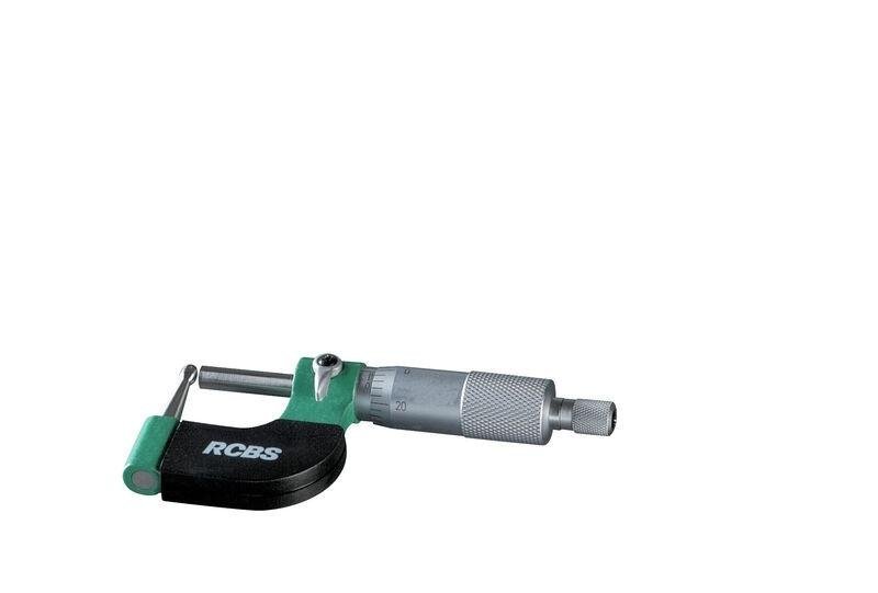 RCBS Vernier Ball Micrometer 0-1 Inch Accuracy 0.0001 Inch Gauge