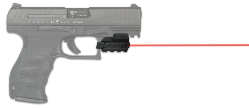 LaserMax SPSR 5mW Red Adjustable Laser Black Rail-Mount 0.63" AT 20 YARDS