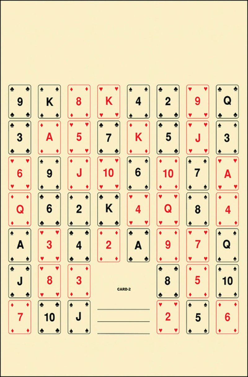 Action Target CARD2100 Paper Targets 22.5Inx24In 100/Box